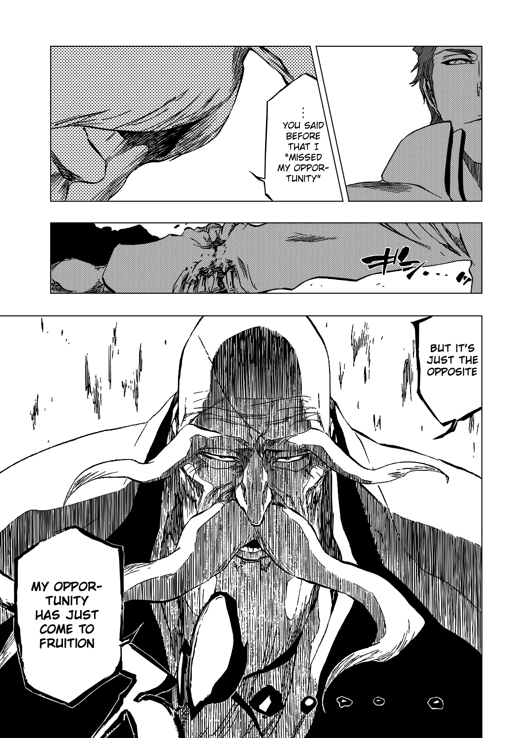 Bleach manga, chapter 393, page 14 of 21