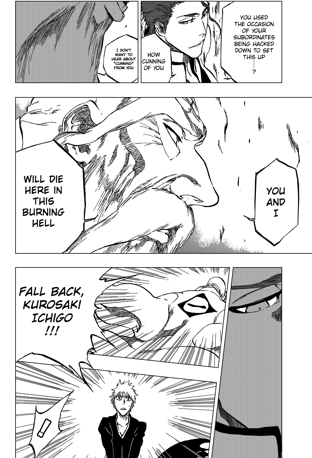 Bleach manga, chapter 393, page 16 of 21