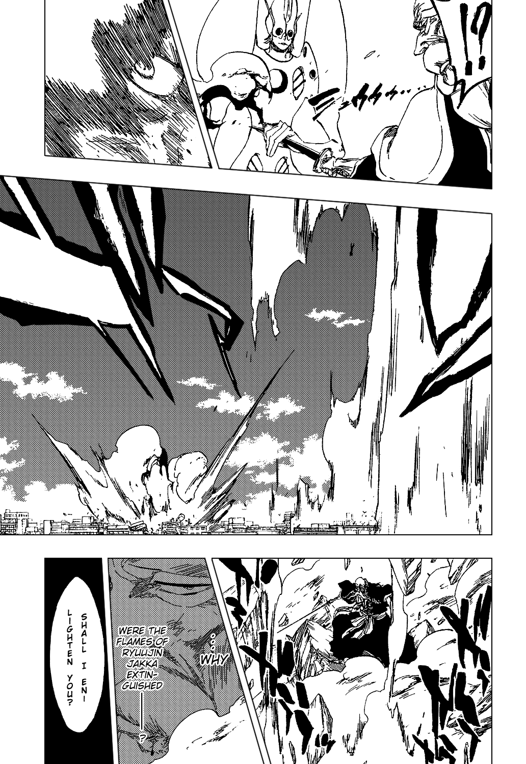 Bleach manga, chapter 393, page 19 of 21