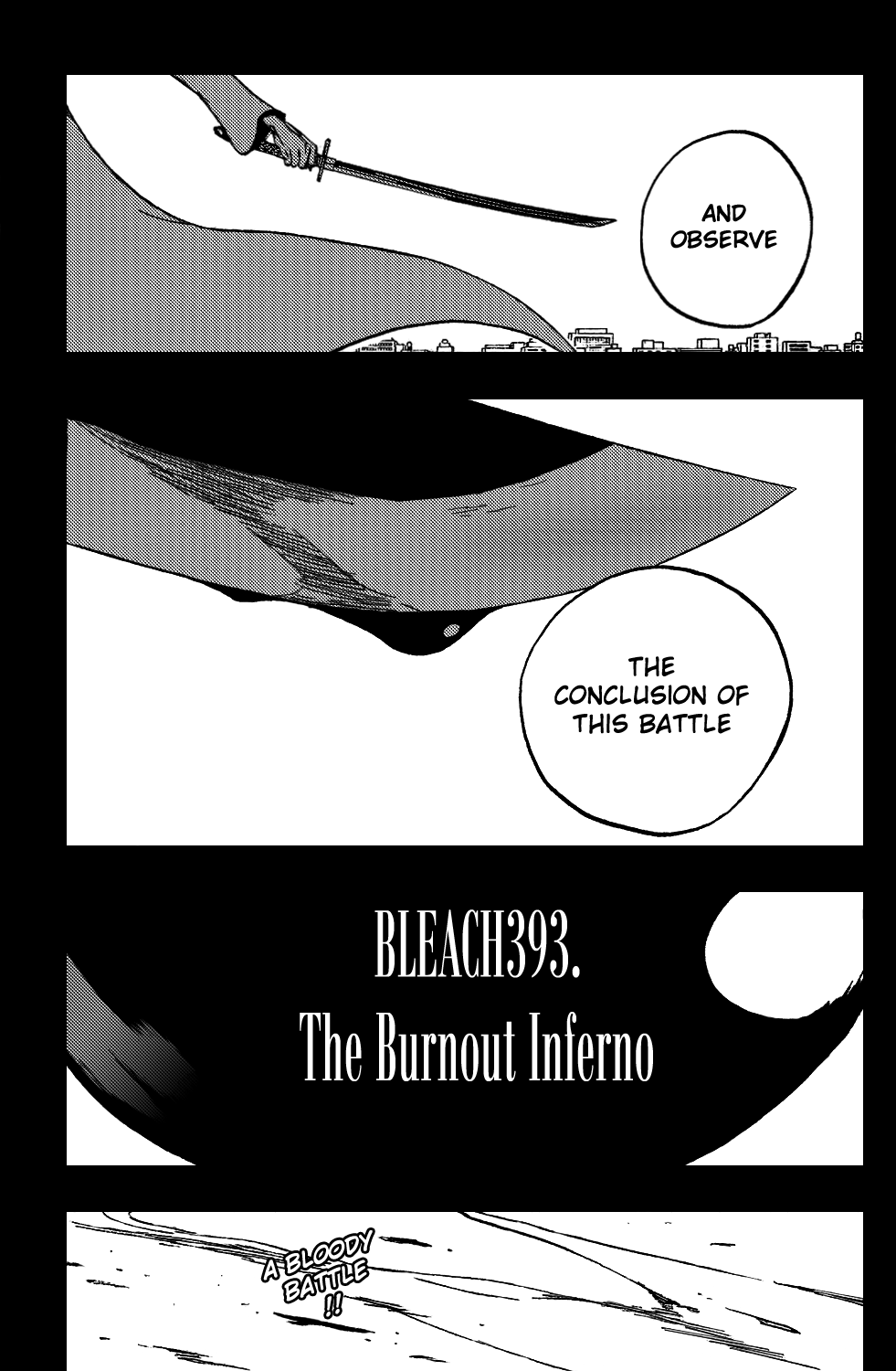 Bleach manga, chapter 393, page 6 of 21