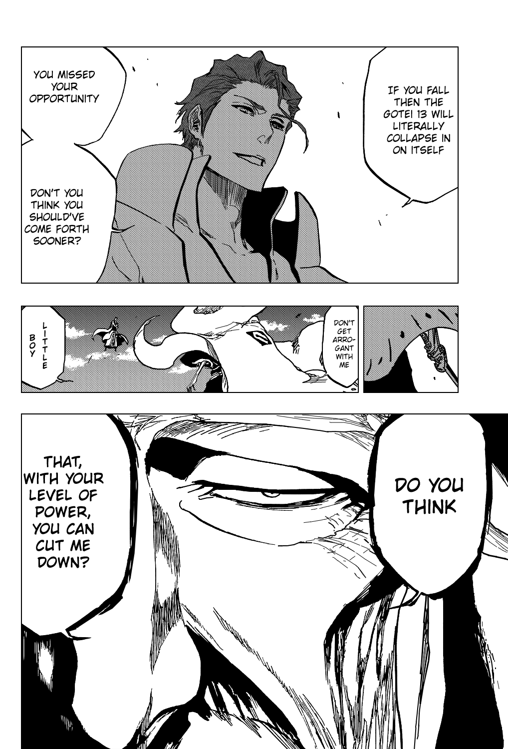 Bleach manga, chapter 393, page 9 of 21