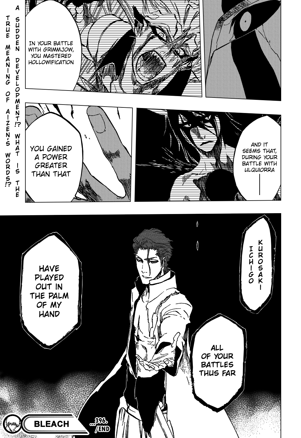 Bleach Chapter 396 page 22 - Chapter 396: The Bite