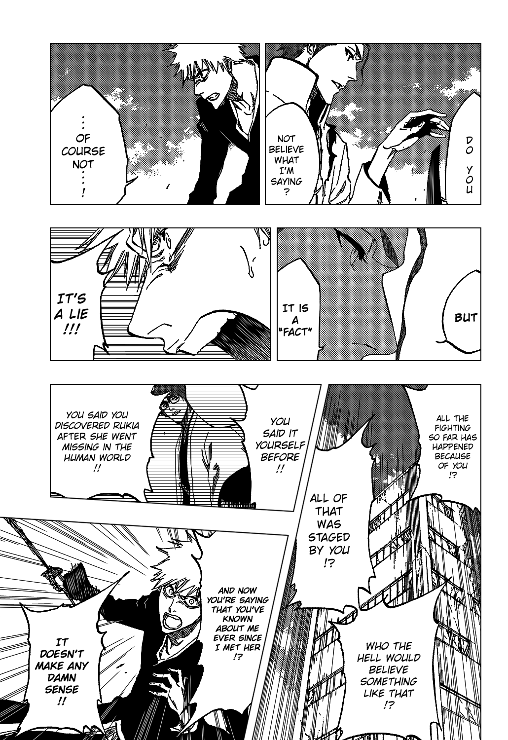 Bleach manga, chapter 397, page 14 of 21
