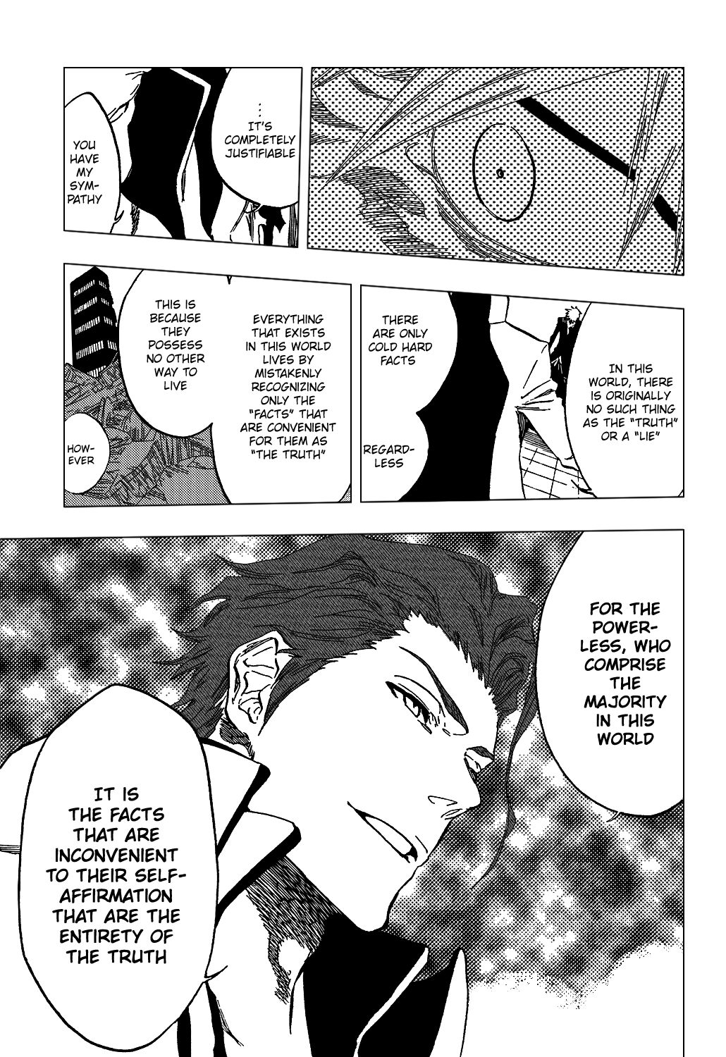 Bleach manga, chapter 397, page 16 of 21
