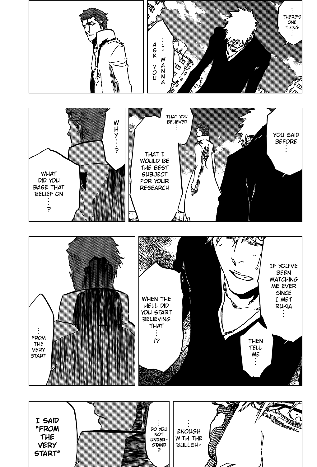Bleach manga, chapter 397, page 18 of 21