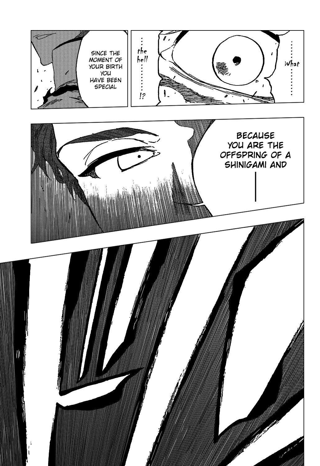 Bleach manga, chapter 397, page 20 of 21