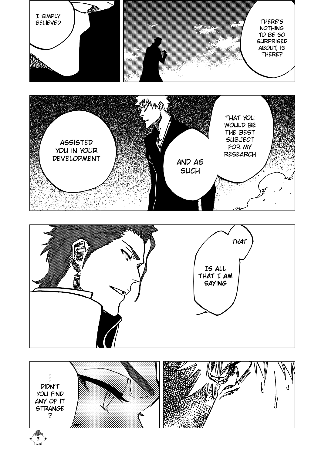 Bleach manga, chapter 397, page 8 of 21
