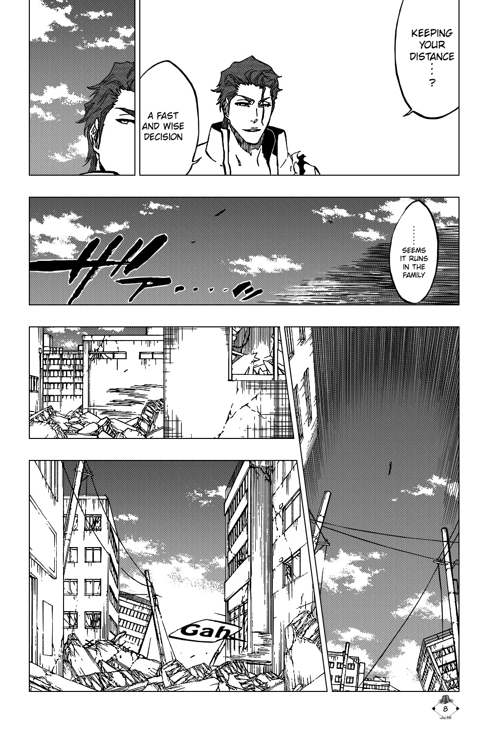 Bleach manga, chapter 398, page 10 of 21