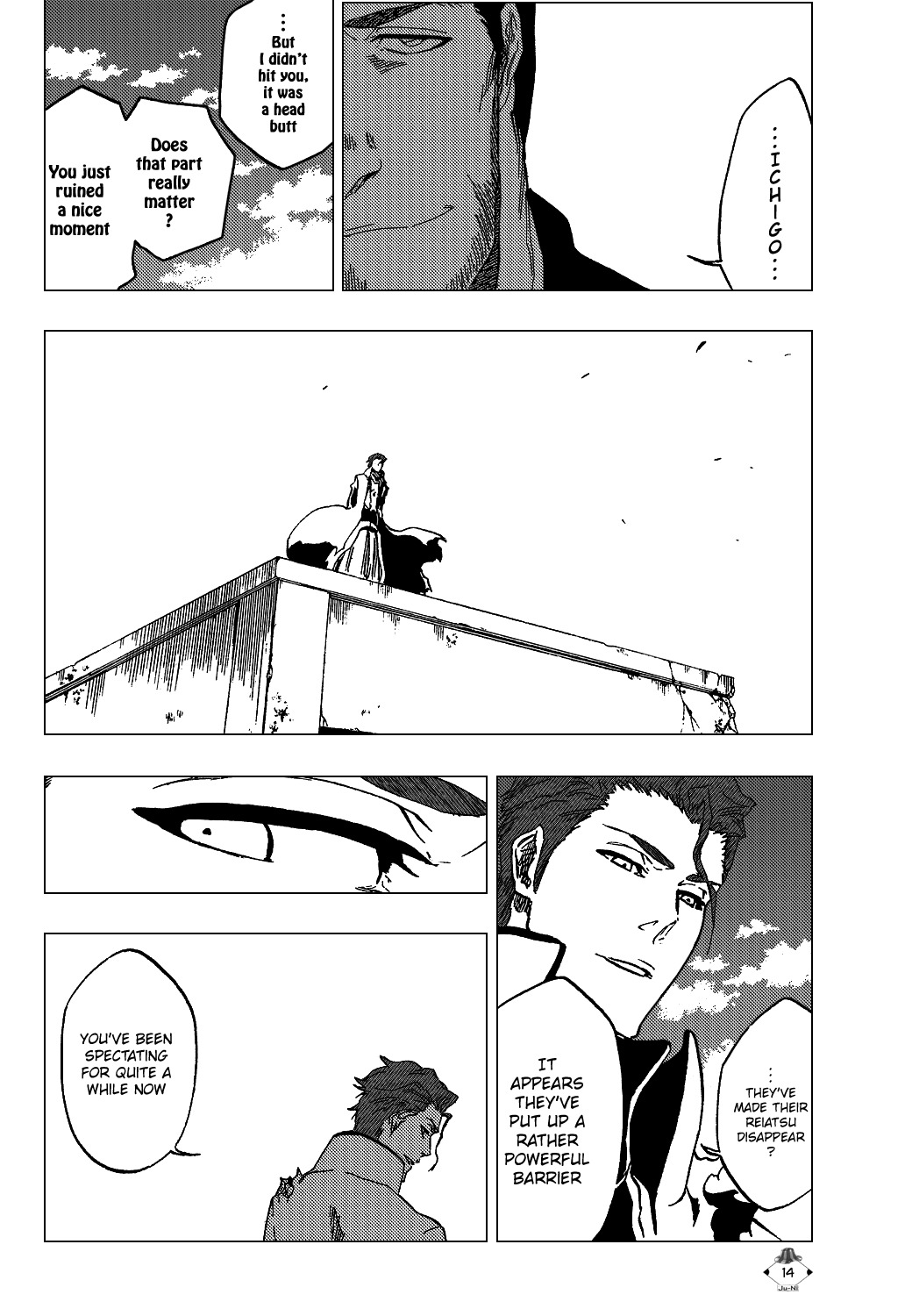 Bleach manga, chapter 398, page 16 of 21