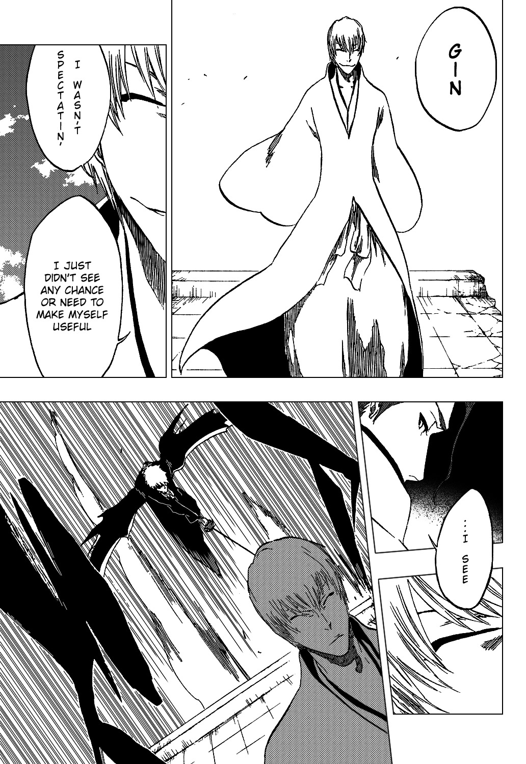 Bleach manga, chapter 398, page 17 of 21
