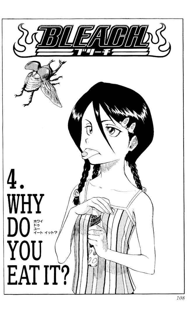 Bleach Chapter 4 page 3 - Chapter 4: Why Do You Eat It?