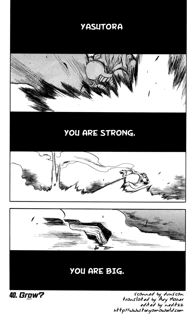 Bleach manga, chapter 40, page 2 of 19