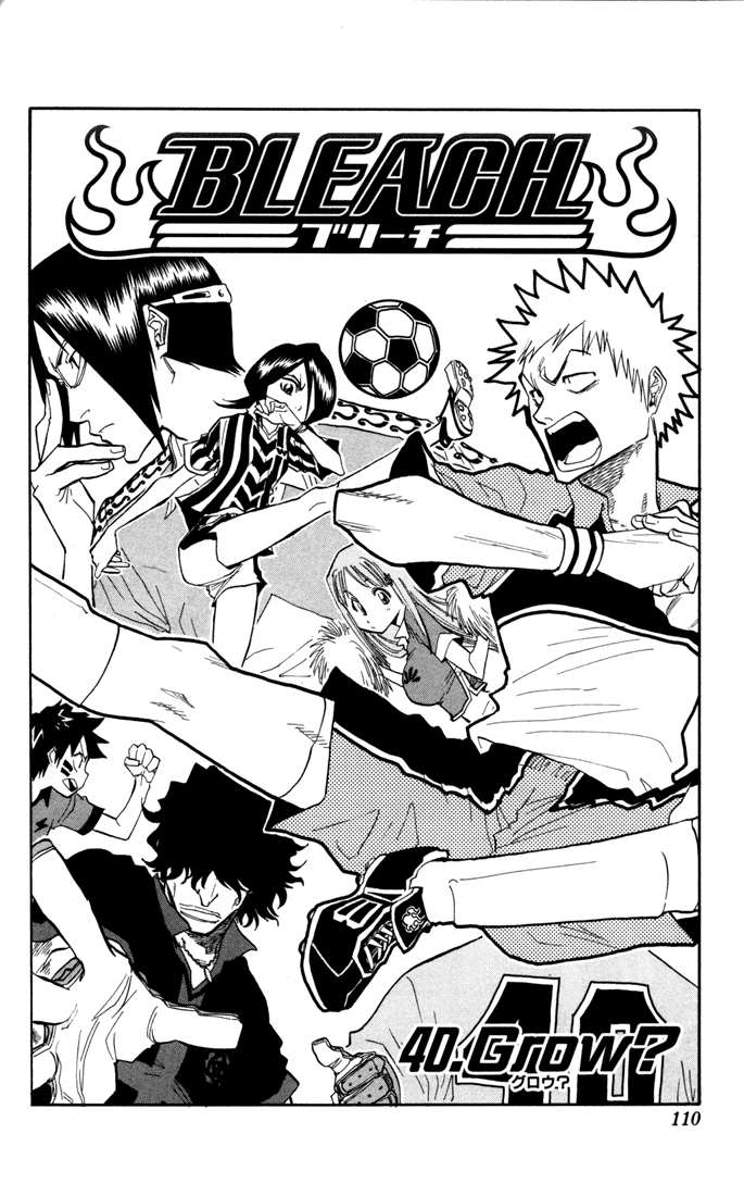 Bleach manga, chapter 40, page 5 of 19