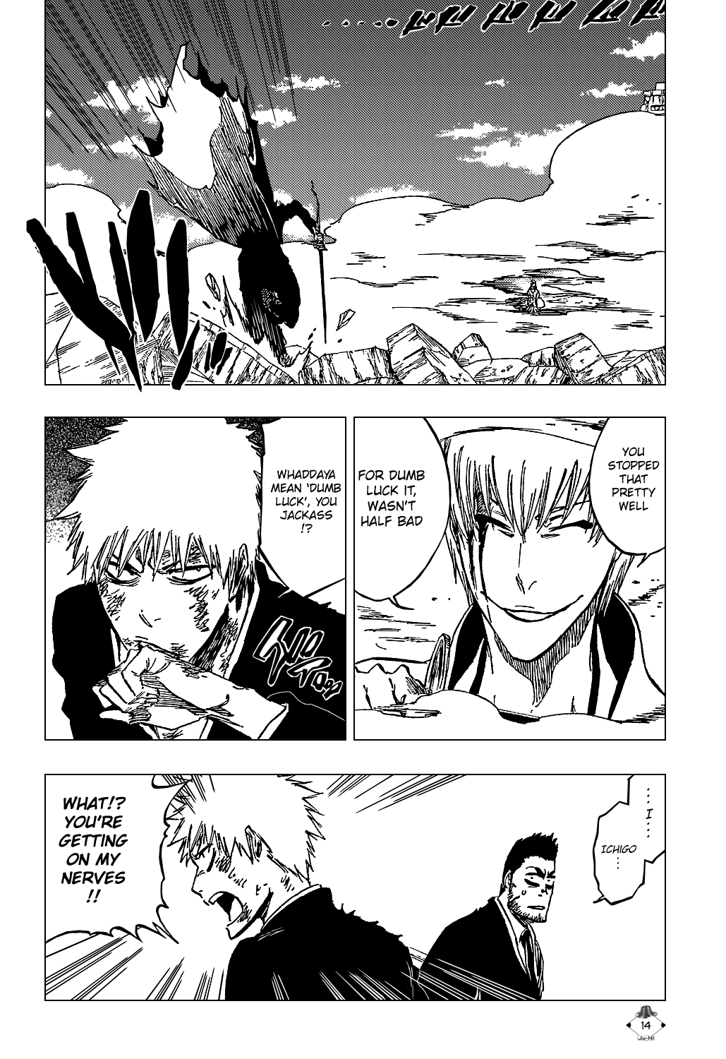 Bleach manga, chapter 401, page 16 of 21