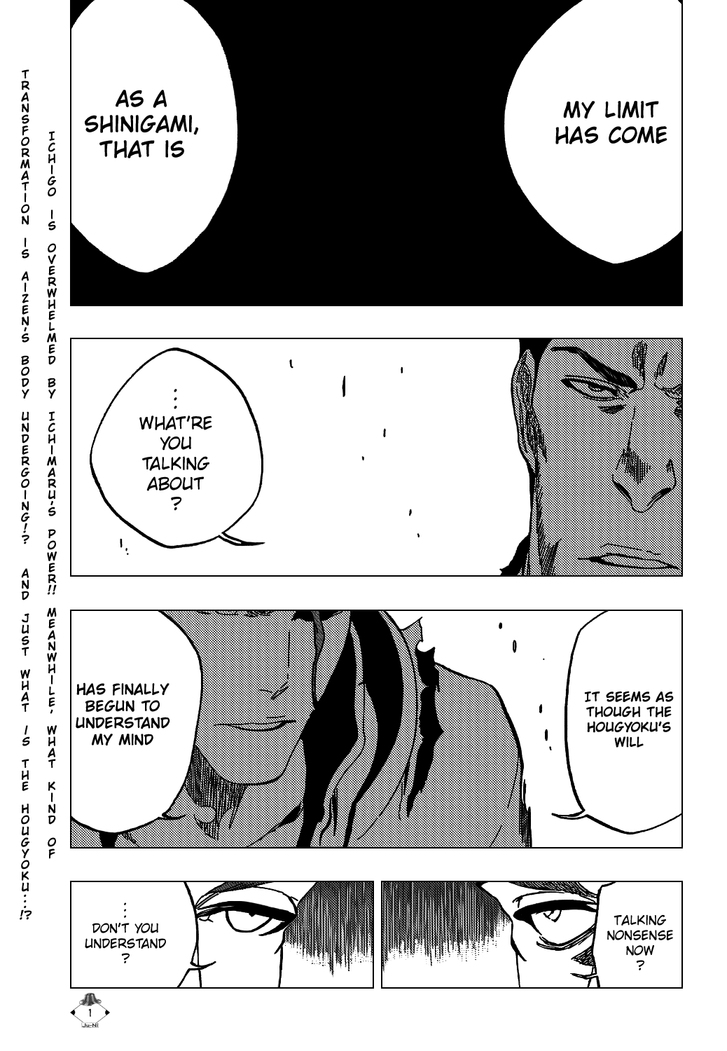 Bleach manga, chapter 401, page 4 of 21