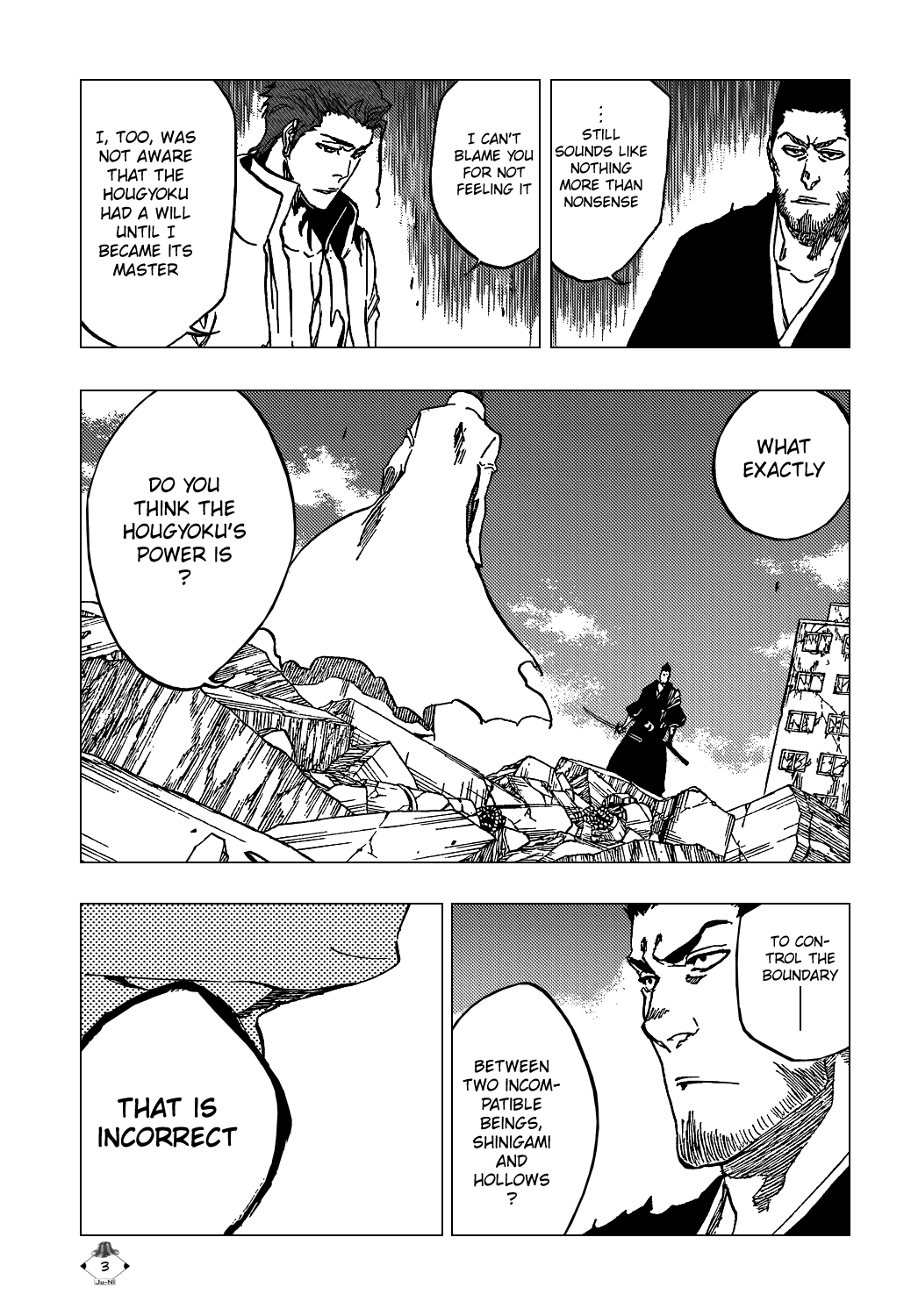 Bleach manga, chapter 401, page 6 of 21