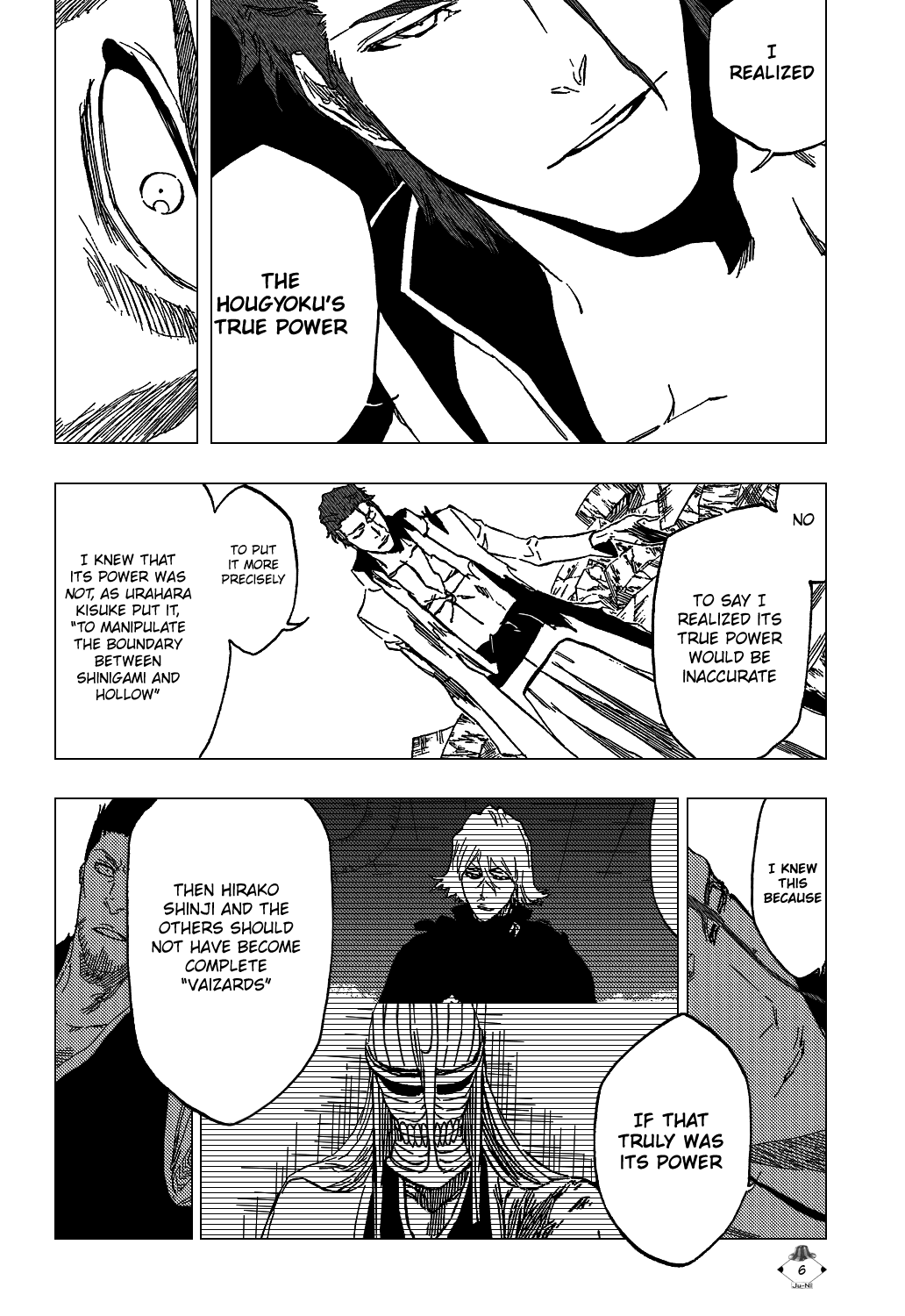 Bleach manga, chapter 401, page 9 of 21