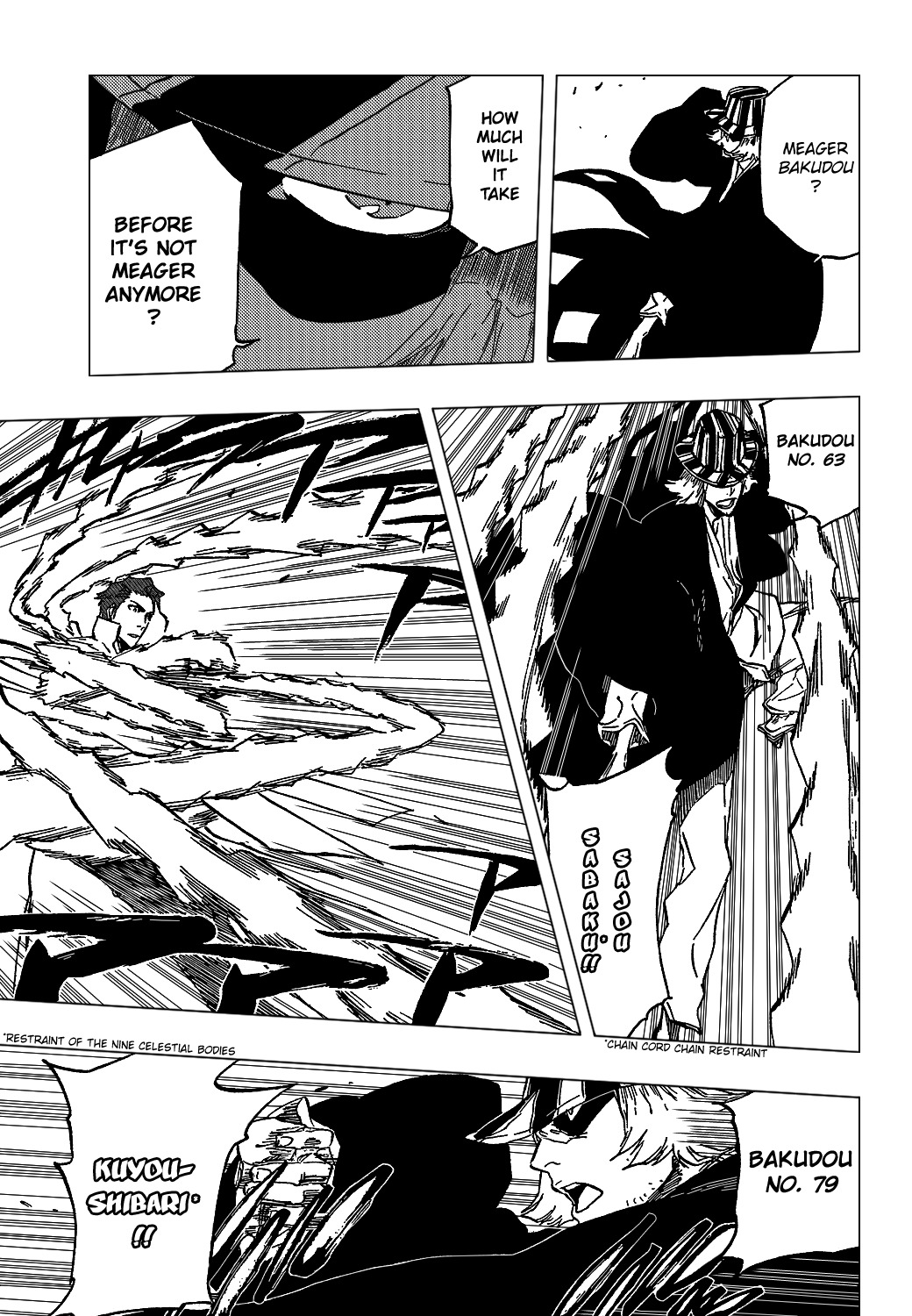 Bleach manga, chapter 402, page 13 of 23