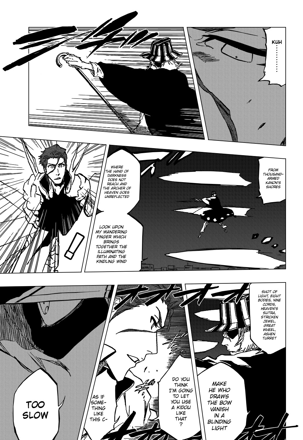 Bleach manga, chapter 402, page 15 of 23