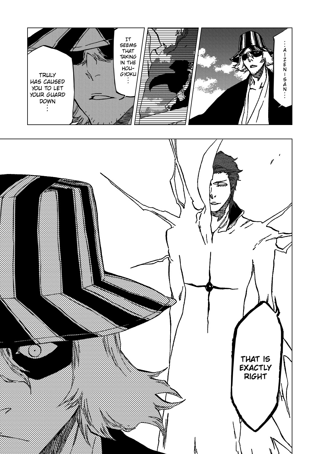 Bleach manga, chapter 402, page 18 of 23