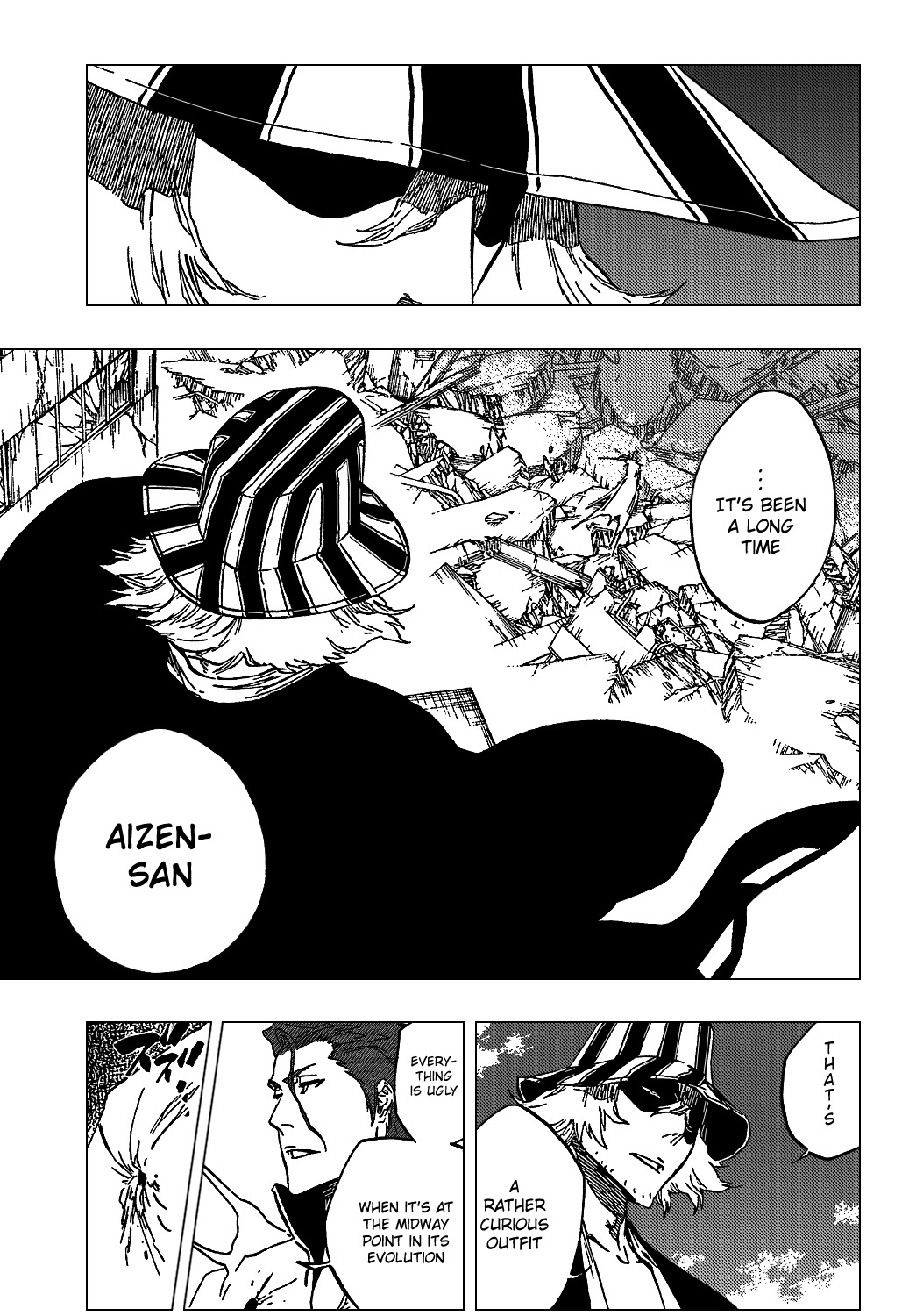 Bleach manga, chapter 402, page 7 of 23