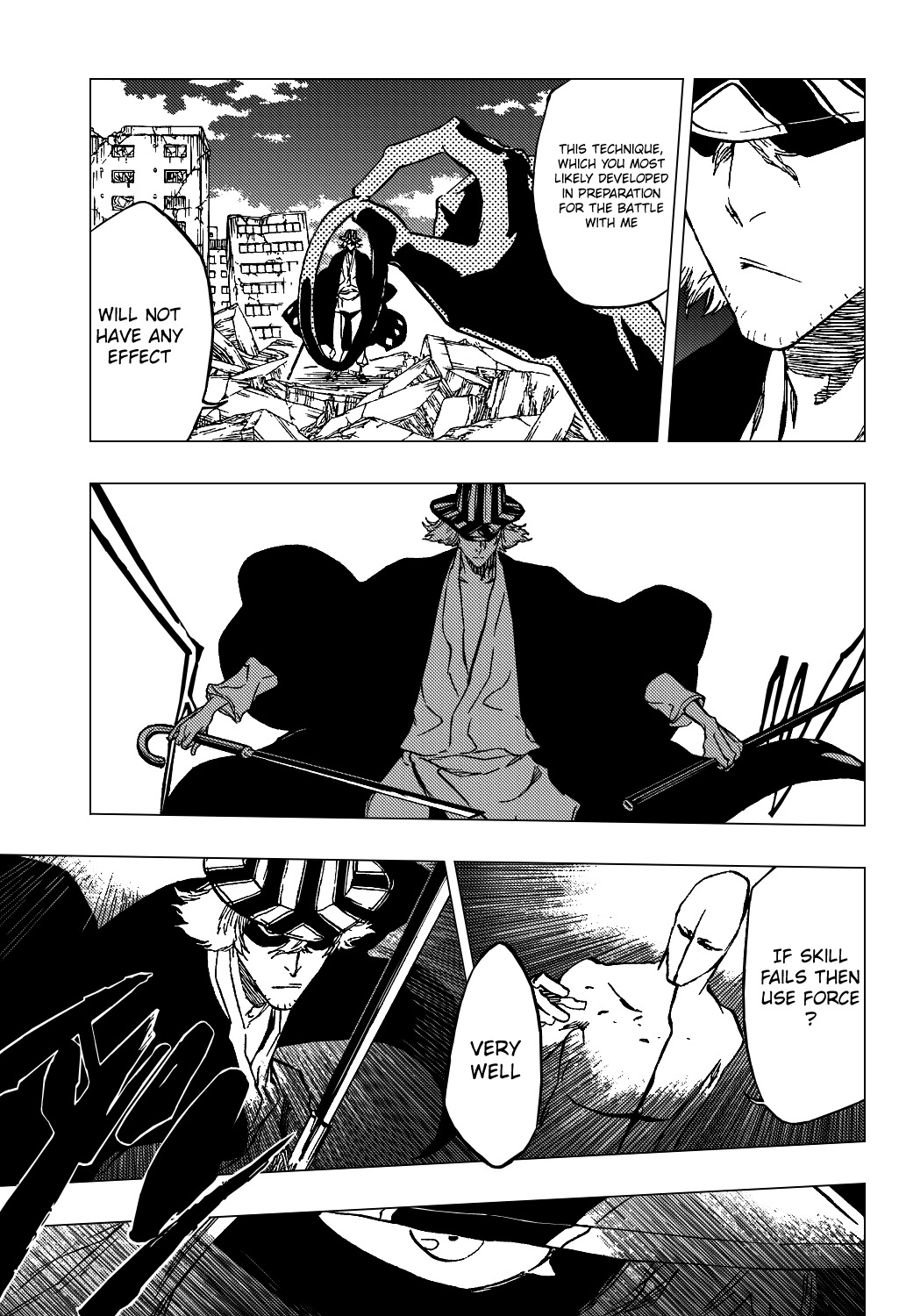 Bleach manga, chapter 403, page 11 of 21