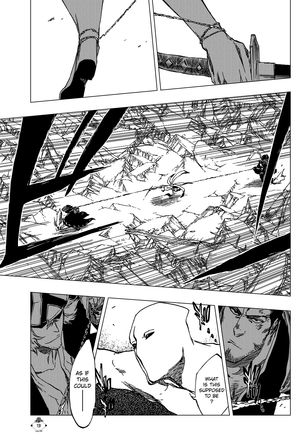 Bleach manga, chapter 403, page 15 of 21