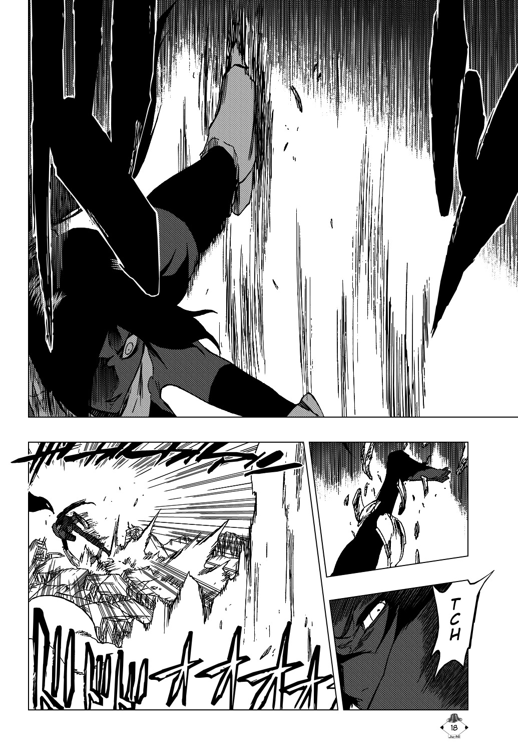 Bleach manga, chapter 403, page 20 of 21