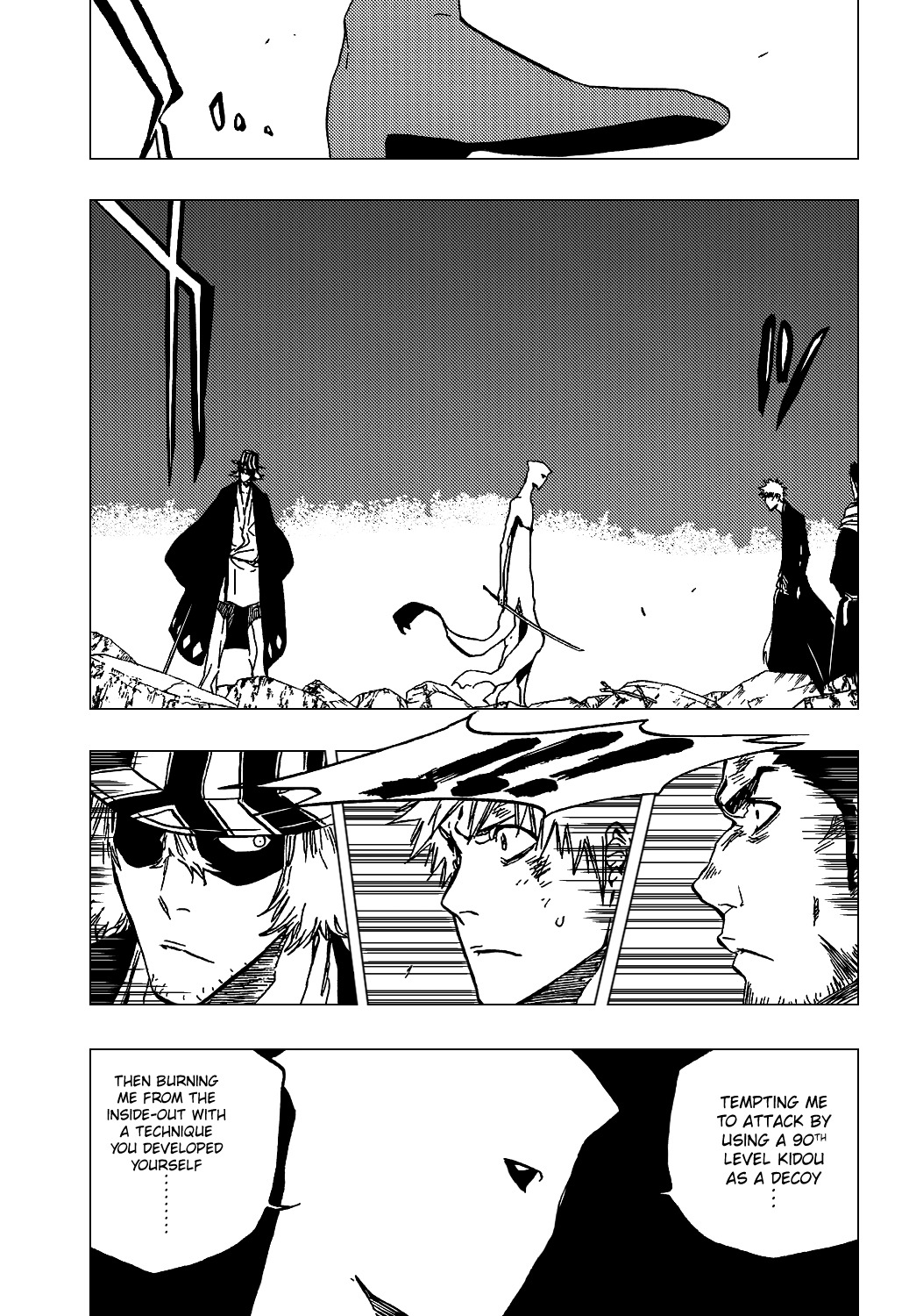 Bleach manga, chapter 403, page 9 of 21
