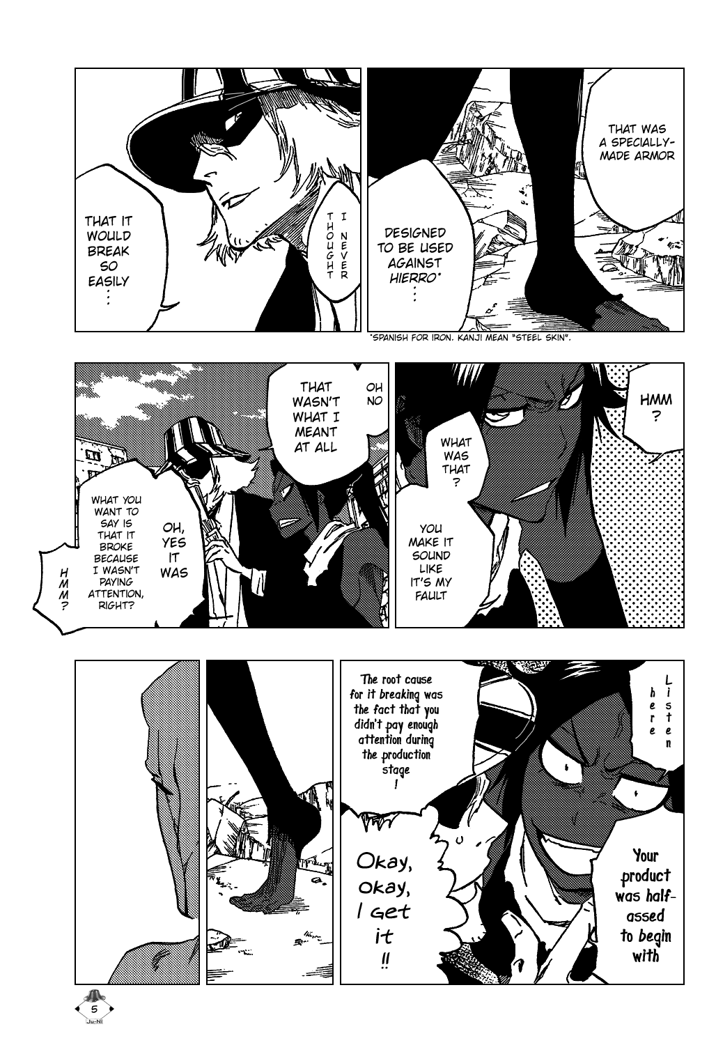 Bleach Chapter 404 page 8 - Chapter 404: Deicide 6