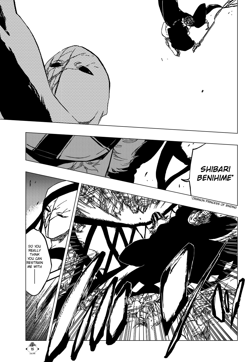 Bleach manga, chapter 405, page 18 of 22