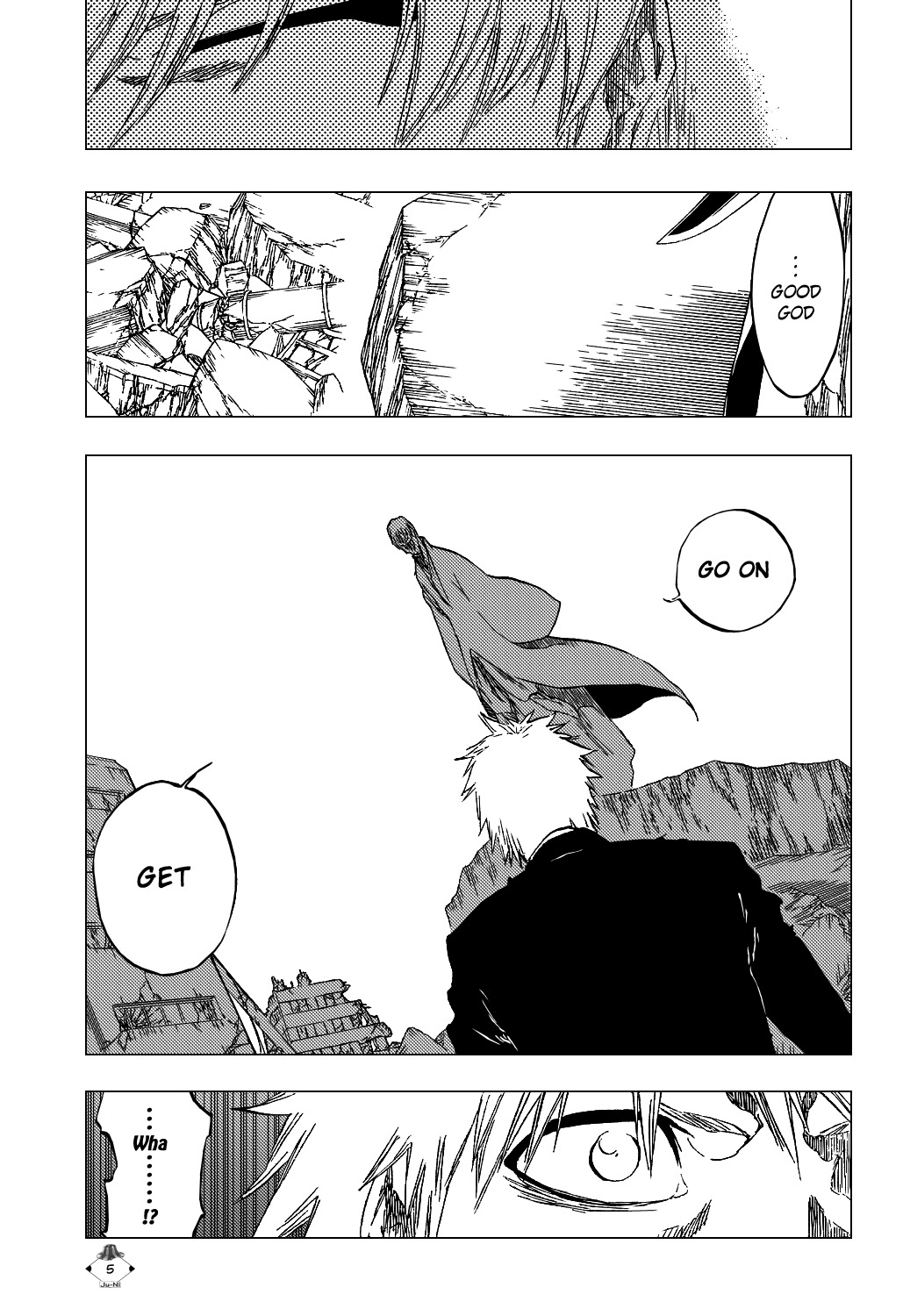 Bleach manga, chapter 405, page 8 of 22