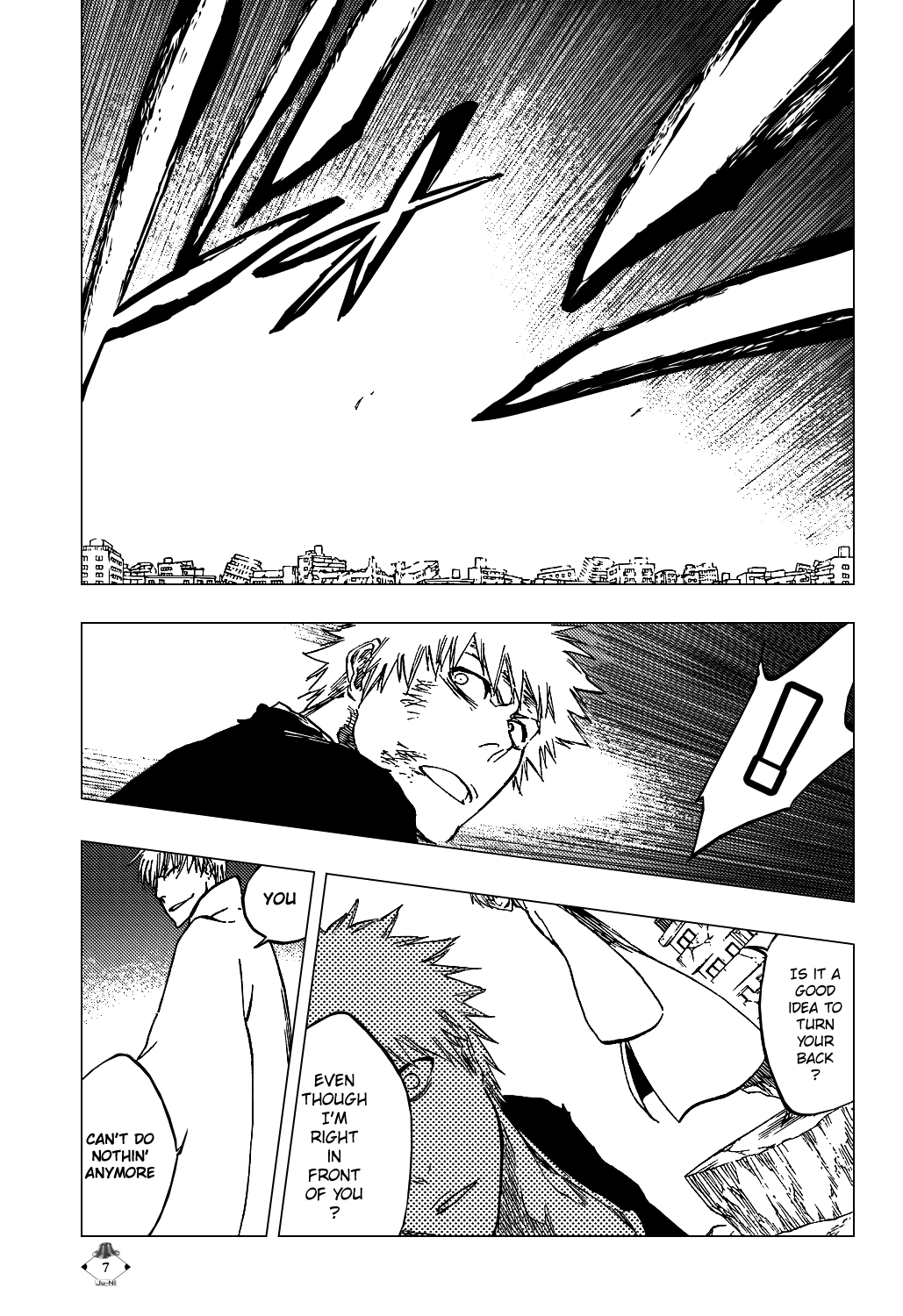 Bleach manga, chapter 406, page 10 of 22