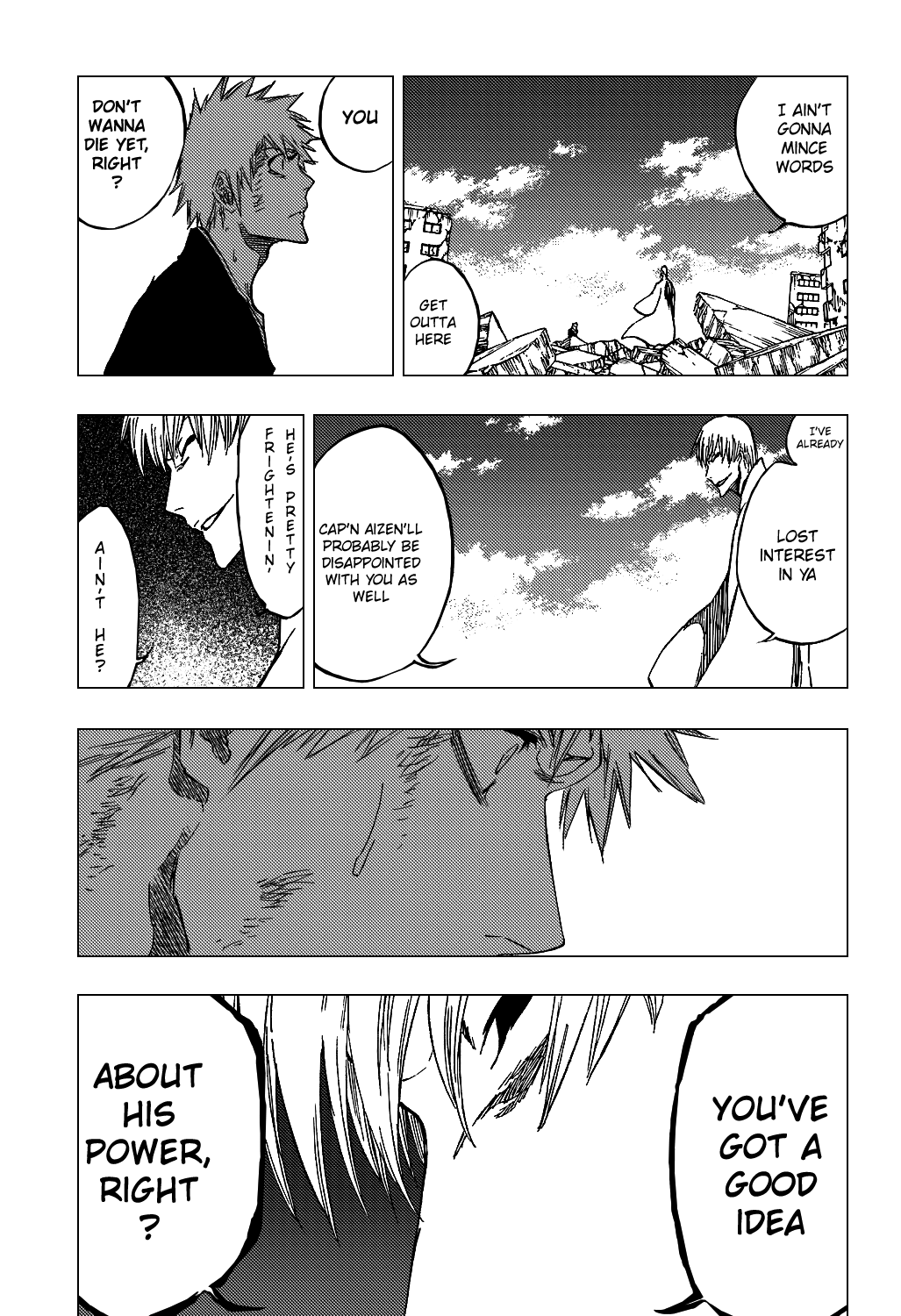 Bleach manga, chapter 406, page 12 of 22