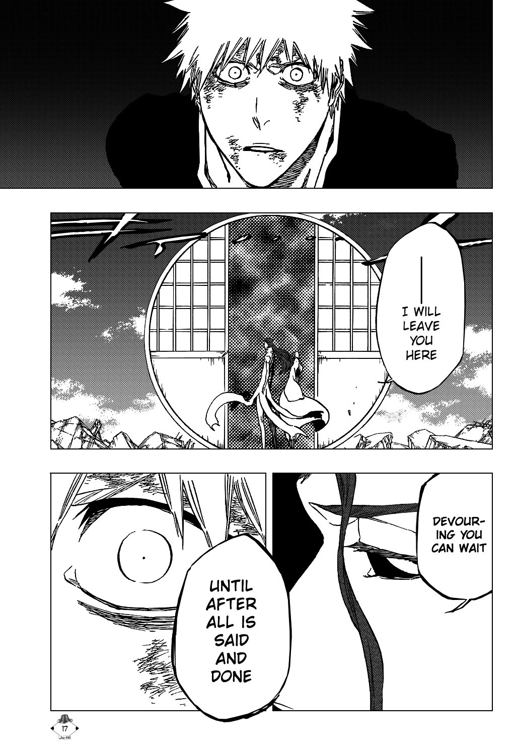 Bleach manga, chapter 406, page 20 of 22