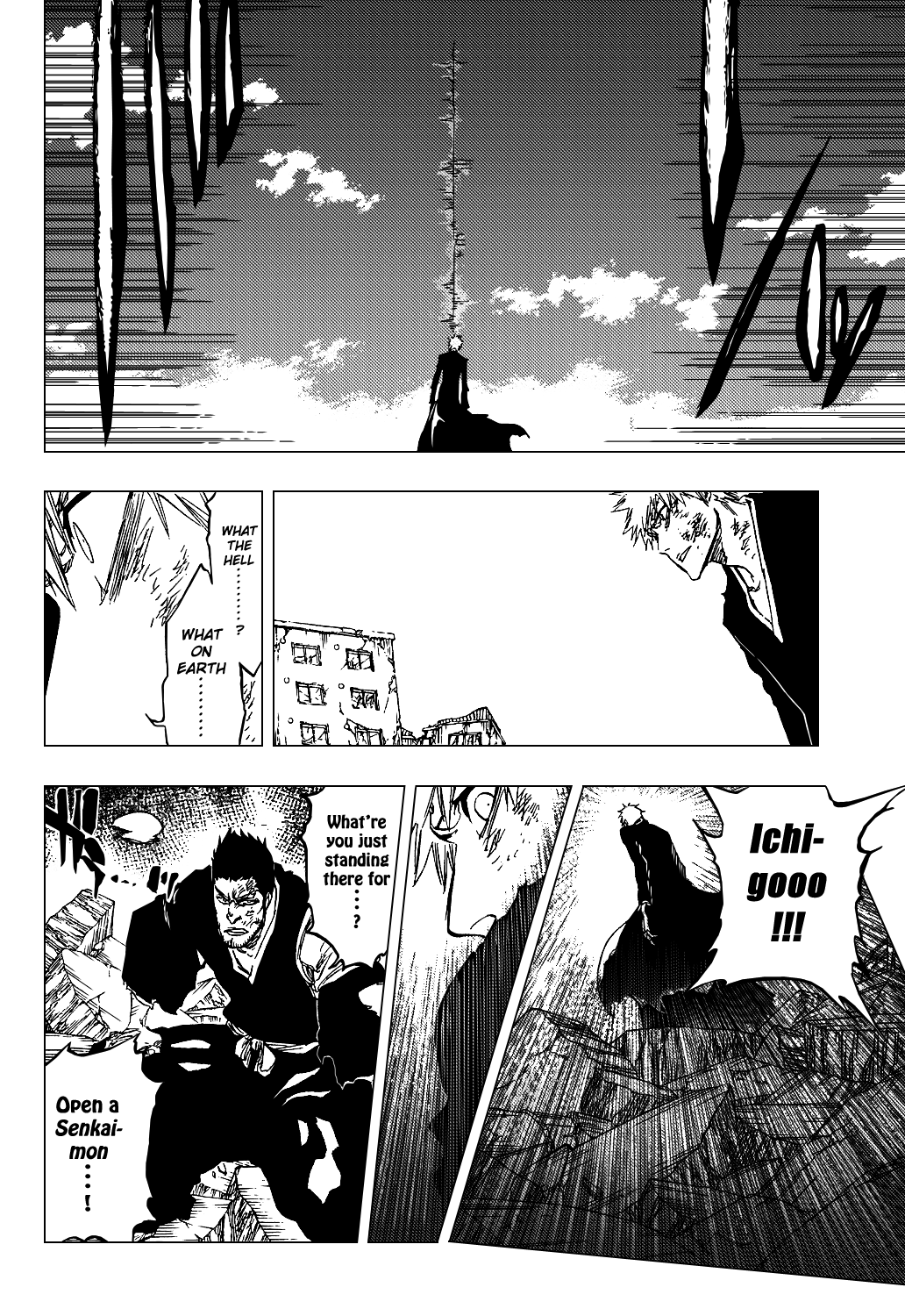 Bleach manga, chapter 406, page 21 of 22