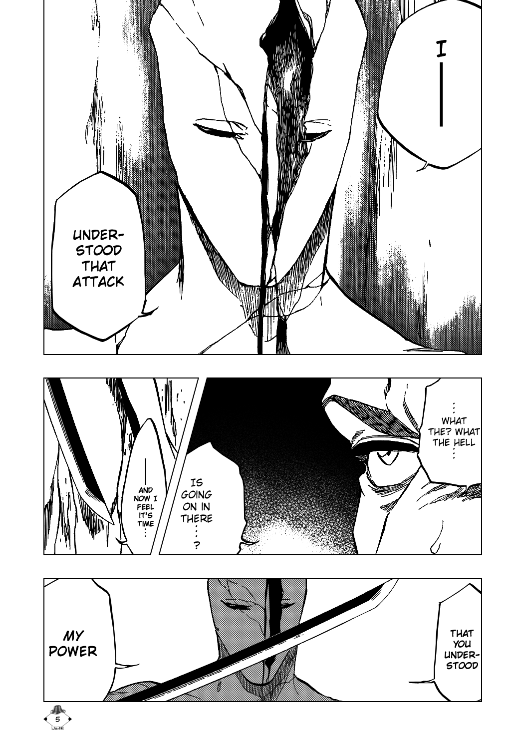 Bleach manga, chapter 406, page 8 of 22