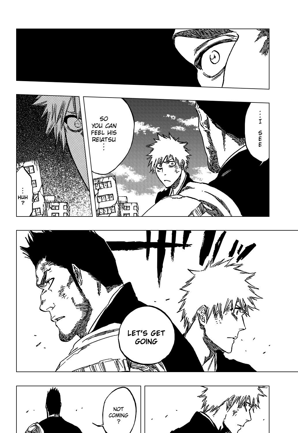 Bleach manga, chapter 407, page 11 of 23