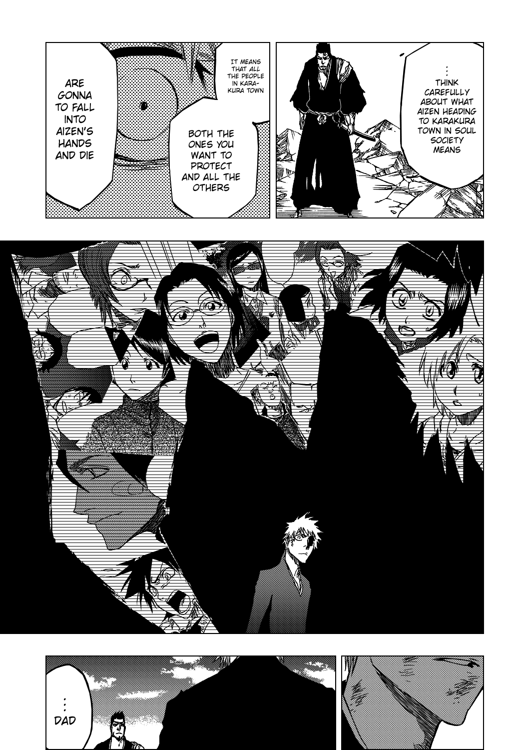 Bleach manga, chapter 407, page 14 of 23