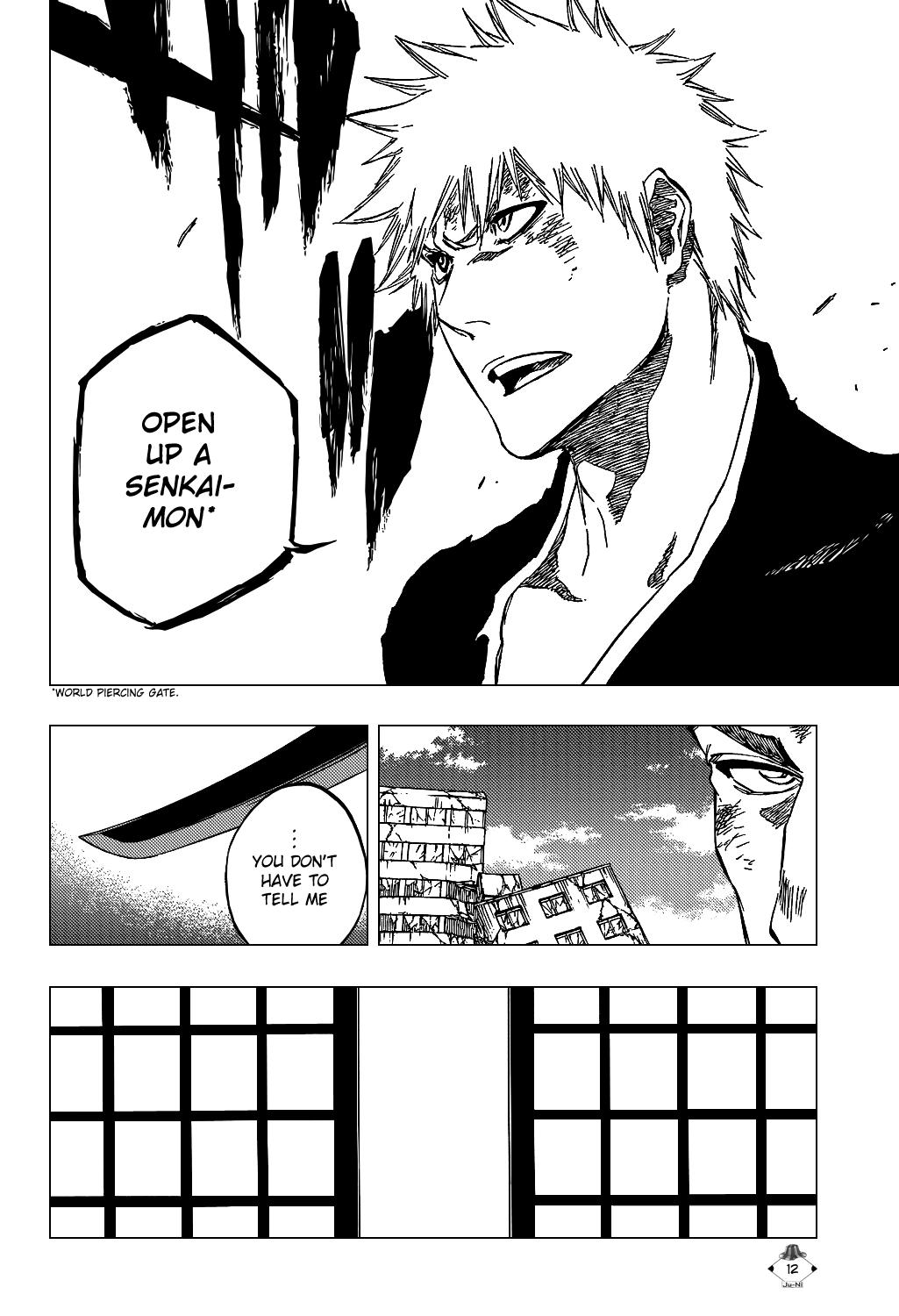 Bleach manga, chapter 407, page 15 of 23