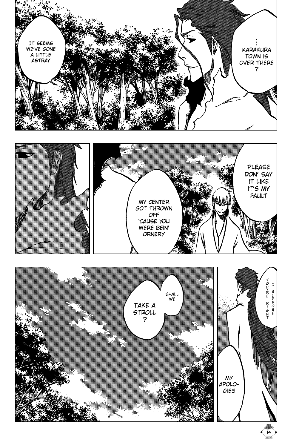 Bleach manga, chapter 407, page 17 of 23