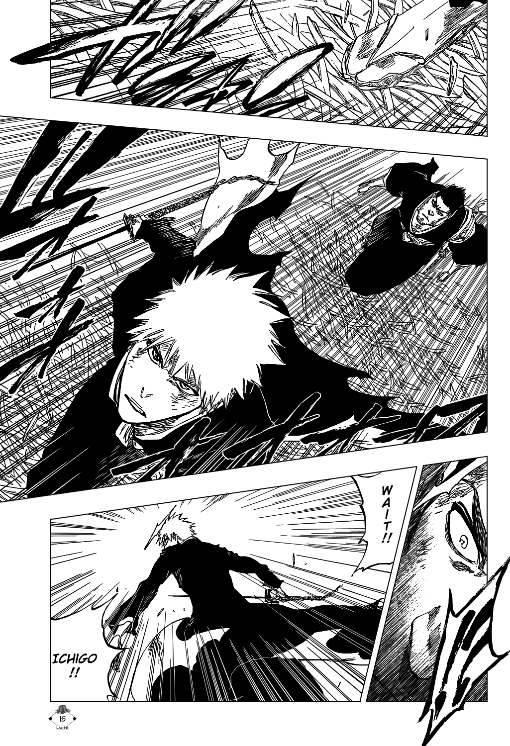Bleach manga, chapter 407, page 18 of 23