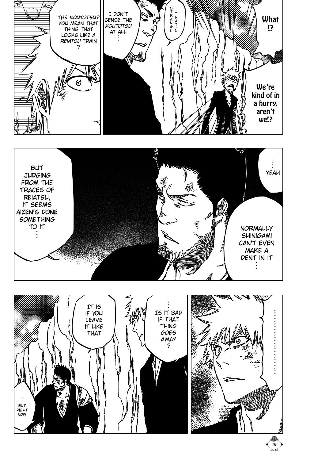 Bleach manga, chapter 407, page 19 of 23