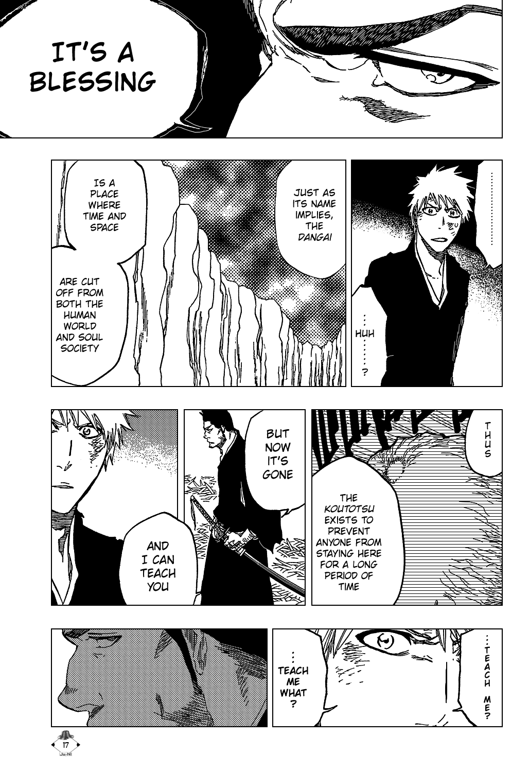 Bleach manga, chapter 407, page 20 of 23