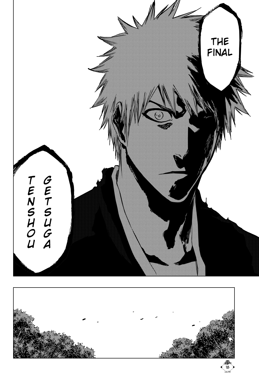 Bleach manga, chapter 407, page 21 of 23
