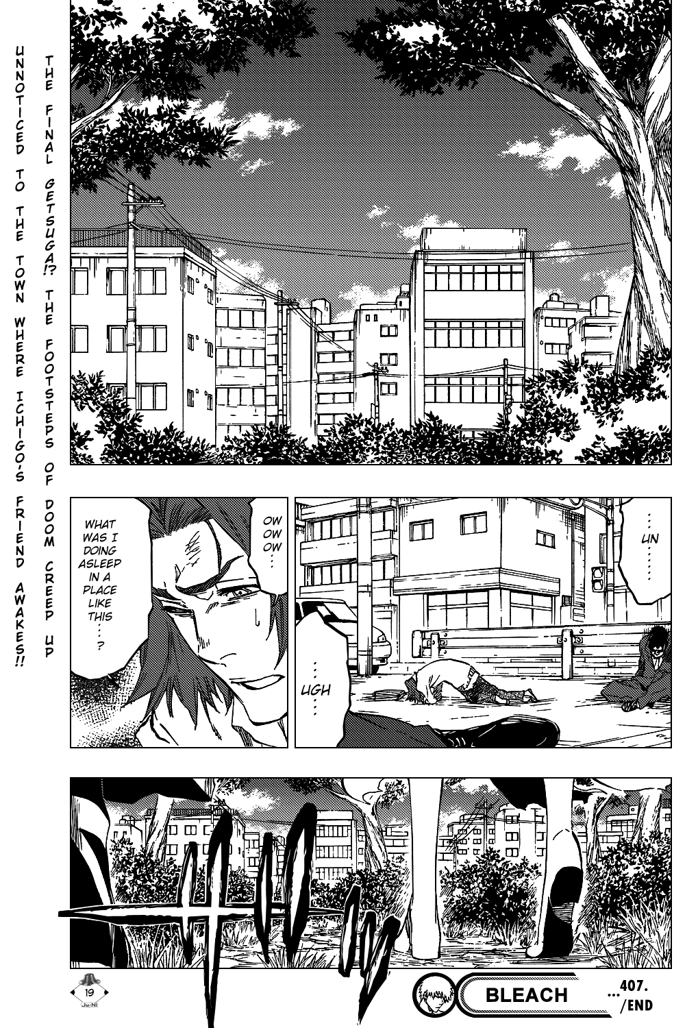 Bleach manga, chapter 407, page 22 of 23