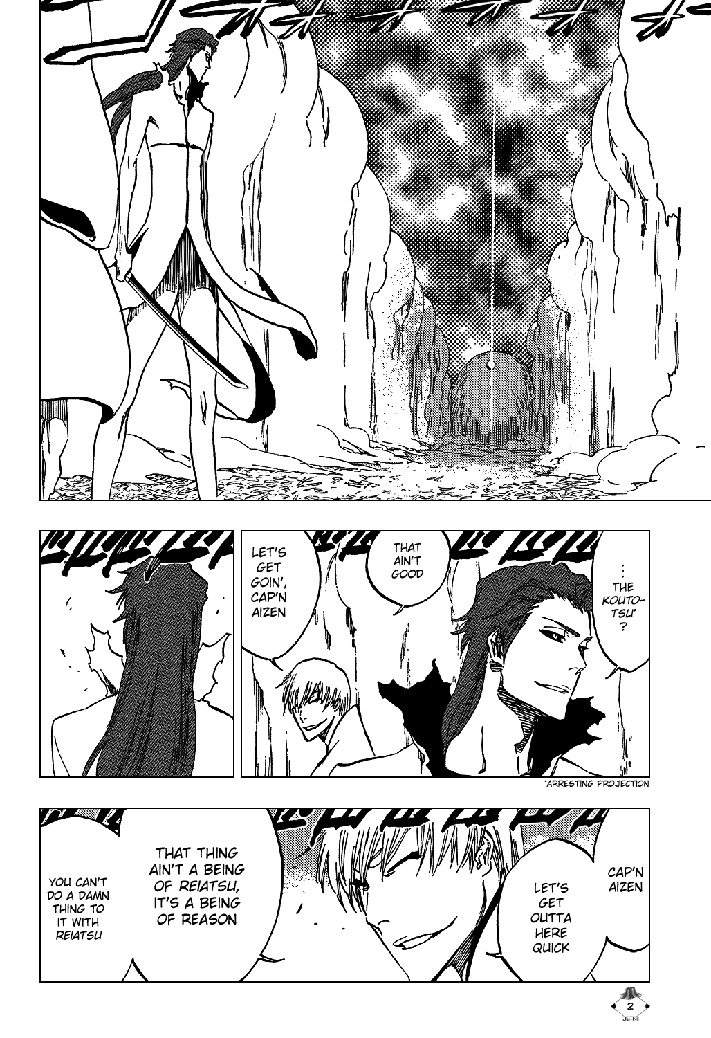 Bleach manga, chapter 407, page 5 of 23