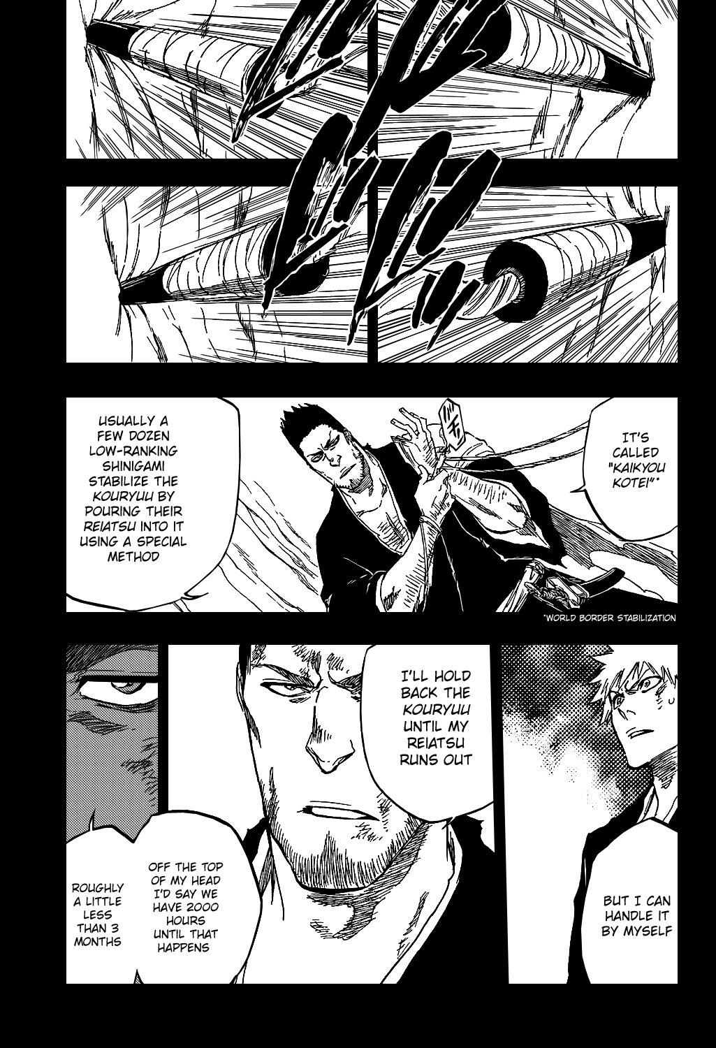 Bleach manga, chapter 408, page 10 of 22