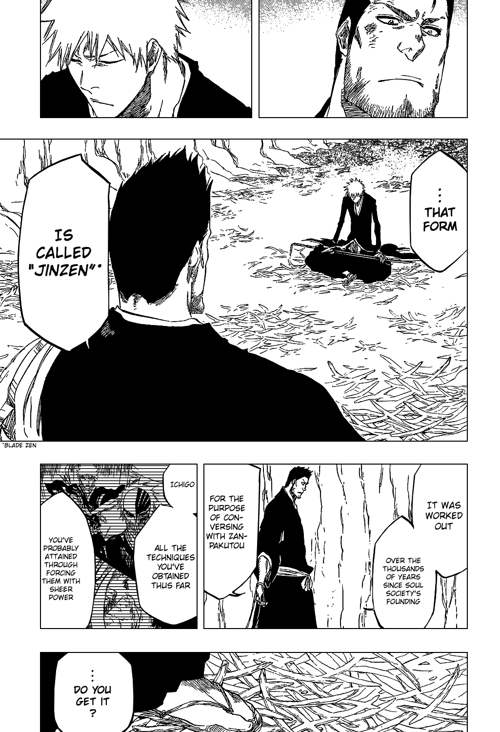 Bleach manga, chapter 408, page 12 of 22