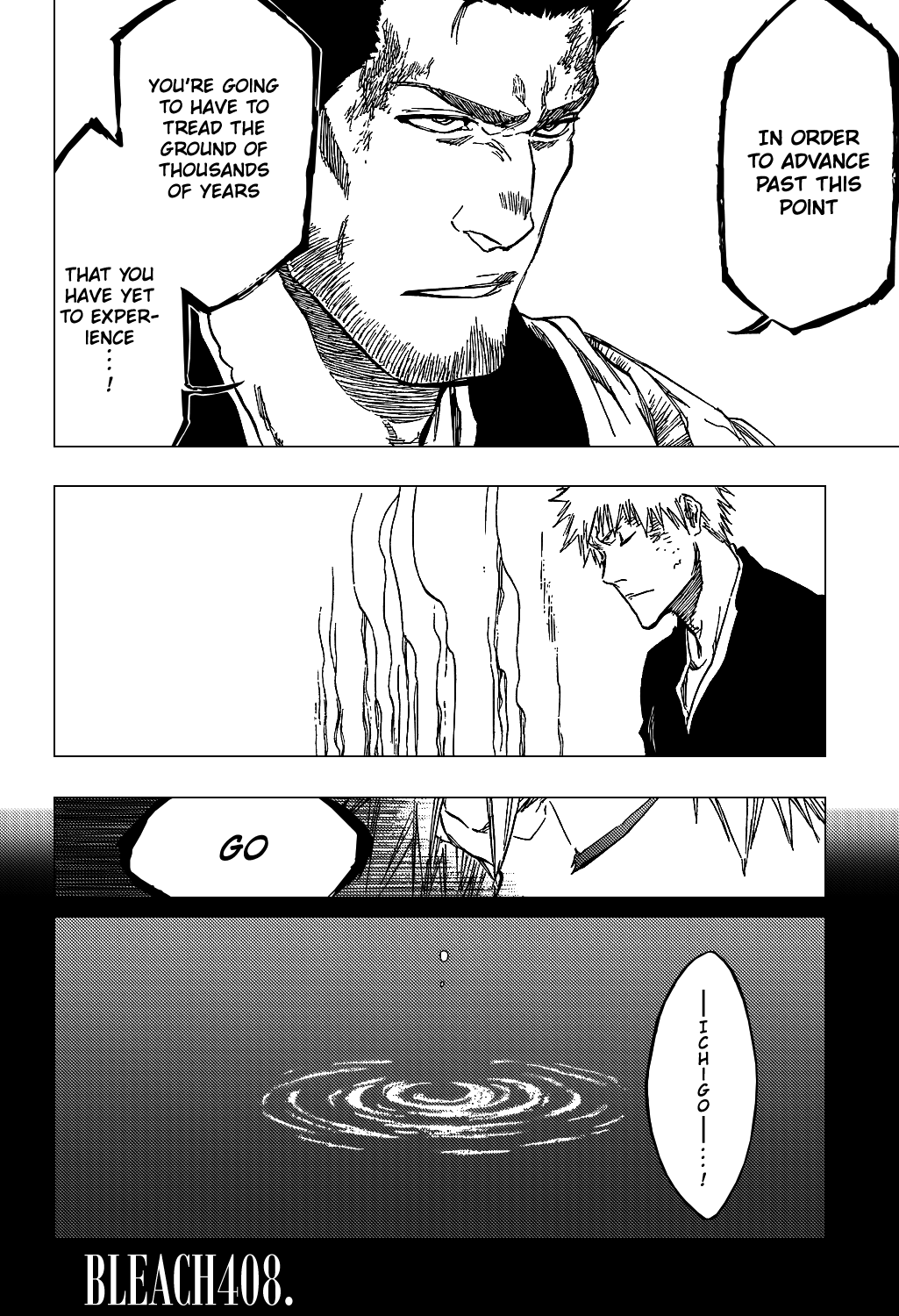 Bleach manga, chapter 408, page 13 of 22